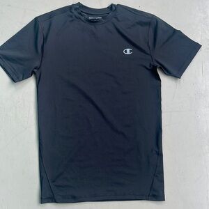 Champion Authentic Activewear Mens Dark Grey Breathable Mesh Shirt M